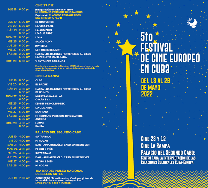 Cartel Festival Cine Europeo