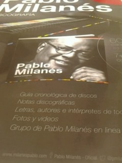 Presentan colección de toda la discografía de Pablo Milanés.