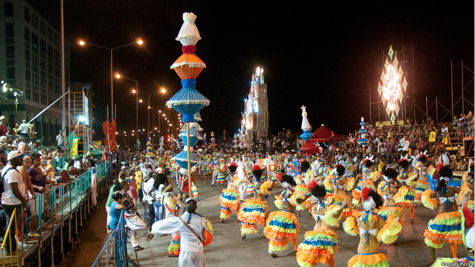 Tiempo de carnaval en La Habana