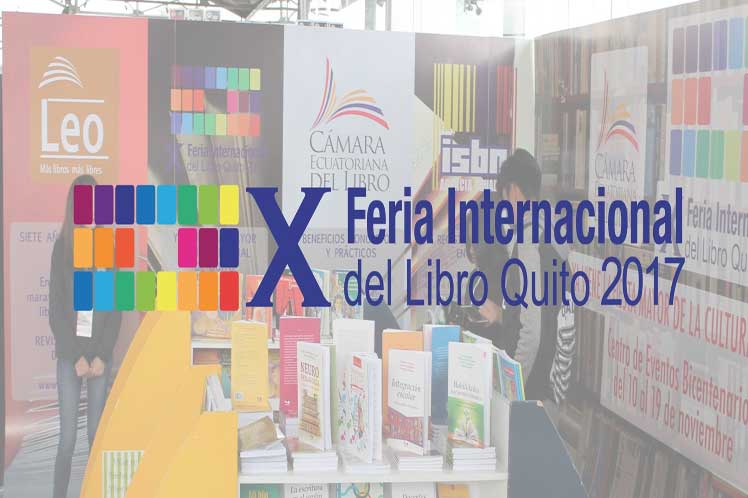 Comienza en Ecuador X Feria Internacional del Libro de Quito