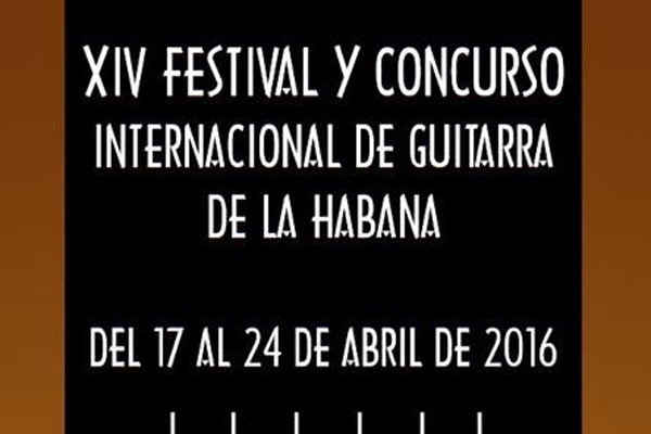 Dados a conocer ganadores de Concurso Internacional de Guitarra