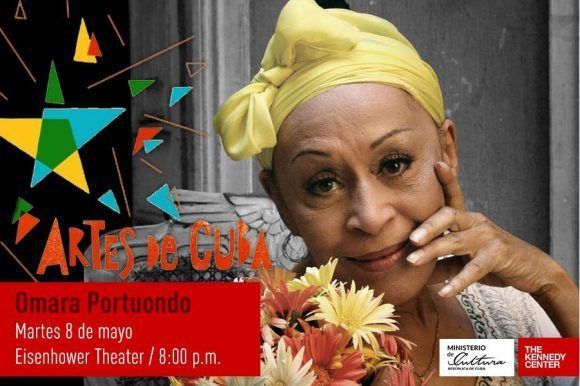 Omara Portuondo, el mejor estreno para el Festival de las Artes de Cuba en el Kennedy Center