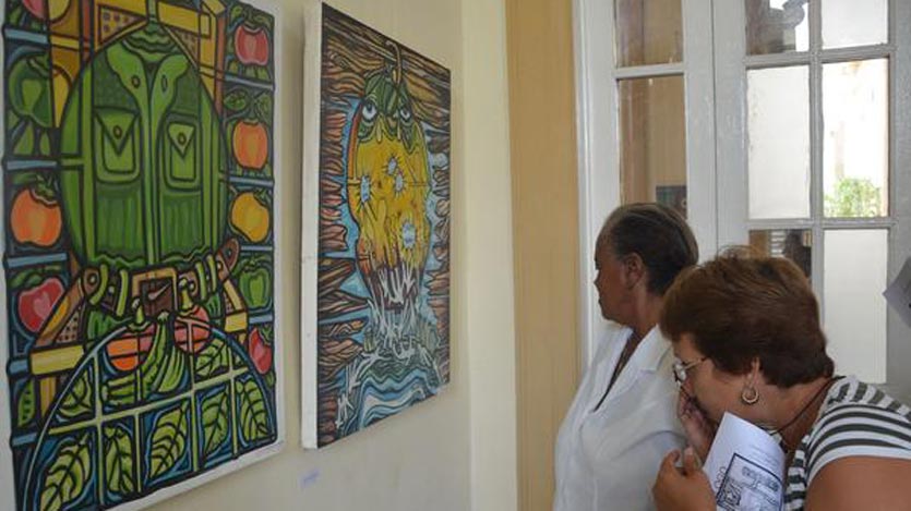 Gracias Fidel, expo de artista moronense en UNEAC avileña