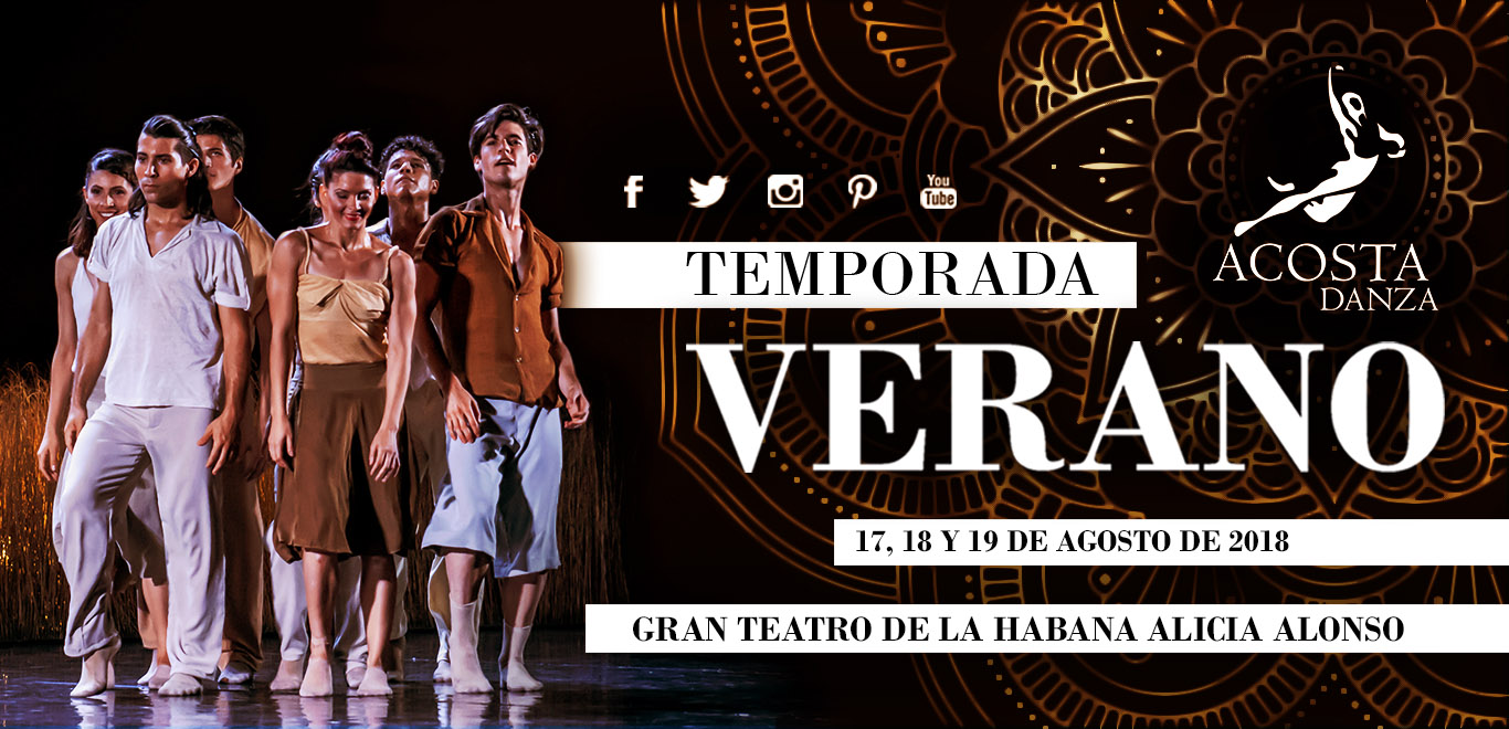 Acosta Danza presentará Temporada “Verano” en el Gran Teatro de La Habana Alicia Alonso