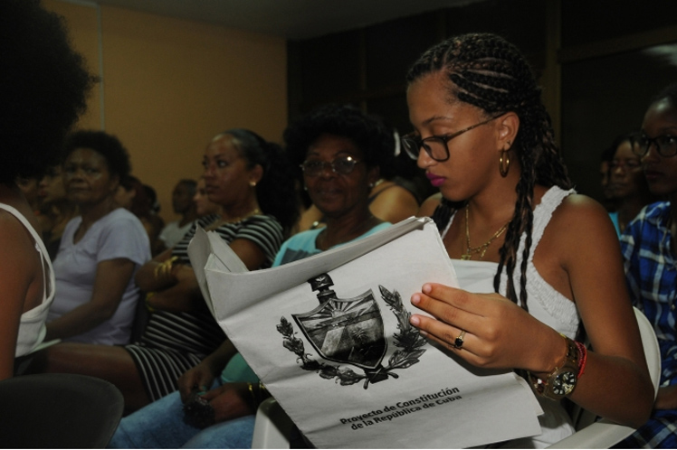 Artistas e intelectuales cubanos abocados en proyecto de Constitución