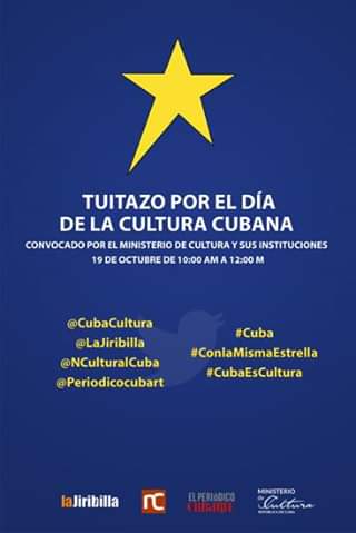 Un Tuitazo por la Cultura Cubana