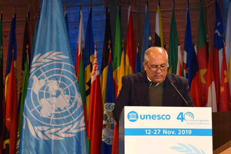 Cuba denuncia en la Unesco golpe de Estado en Bolivia
