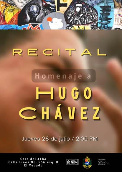 REcital Homeaje a Hudo Chavez