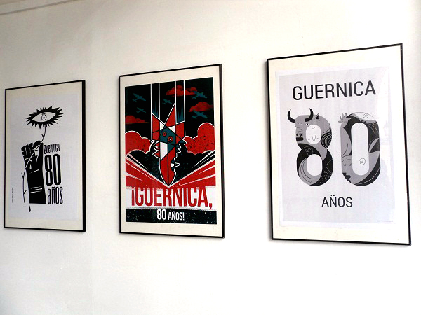 Homenaje del cartel cubano al aniversario 80 de Guernica