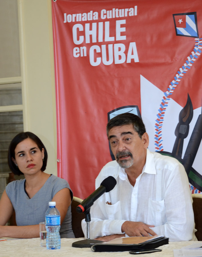 Propuestas de la primera  jornada cultural Chile en Cuba