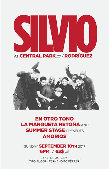 Silvio Rodríguez confirma su concierto en Central Park: “Va lo de Nueva York”