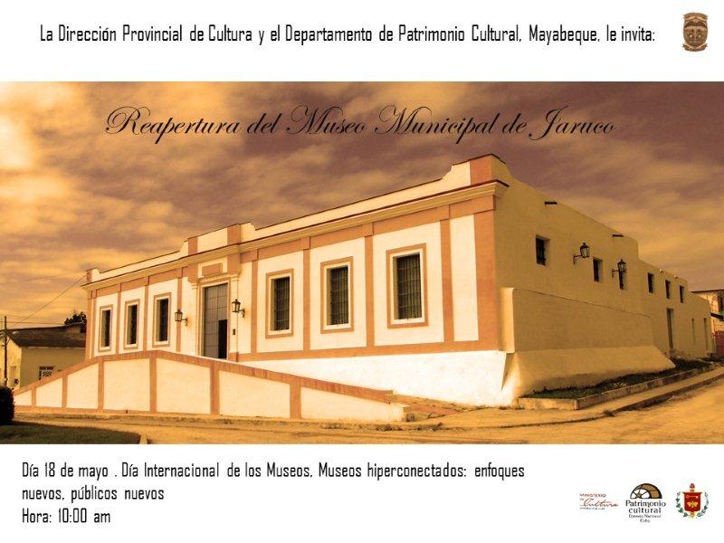 Reabrirá sus puertas Museo Municipal de Jaroco