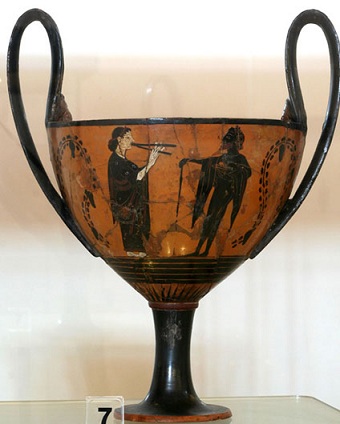 La música de la Grecia antigua en exposición de Bellas Artes