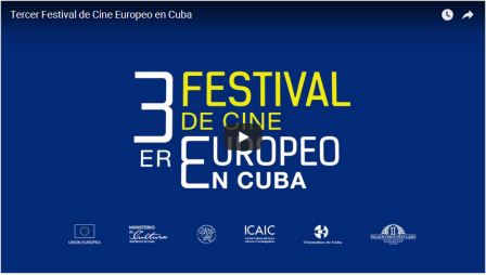 Comenzó 3er Festival de Cine Europeo en Cuba