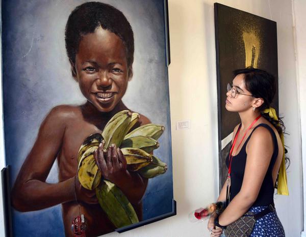 Reinan las artes plásticas en el Festival del Caribe