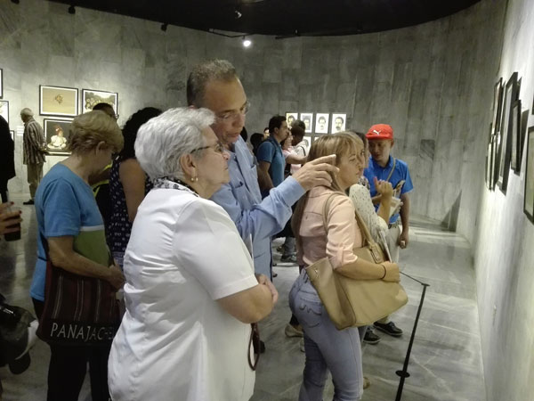 Inaugurada exposición de Antonio Guerrero en el Memorial José Martí