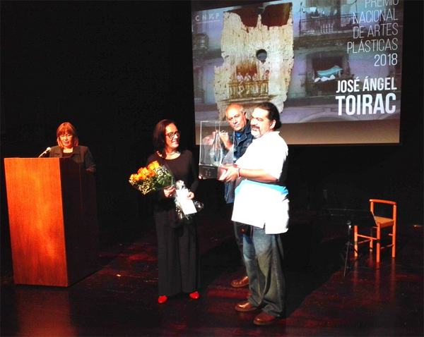 Entregan Premio Nacional de Artes Plásticas 2018 a José Ángel Toirac